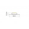 Taśma LED line 12V SMD3528 biała zimna 10000-13000K rolka 30 metrów