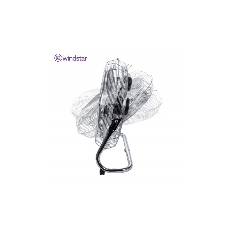 Wentylator podłogowy VIENTO 100W SREBRNY