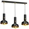 Lampa wisząca MARGO BLACK/GOLD 3xE27