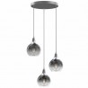 Lampa wisząca PALLA SILVER 3xE27