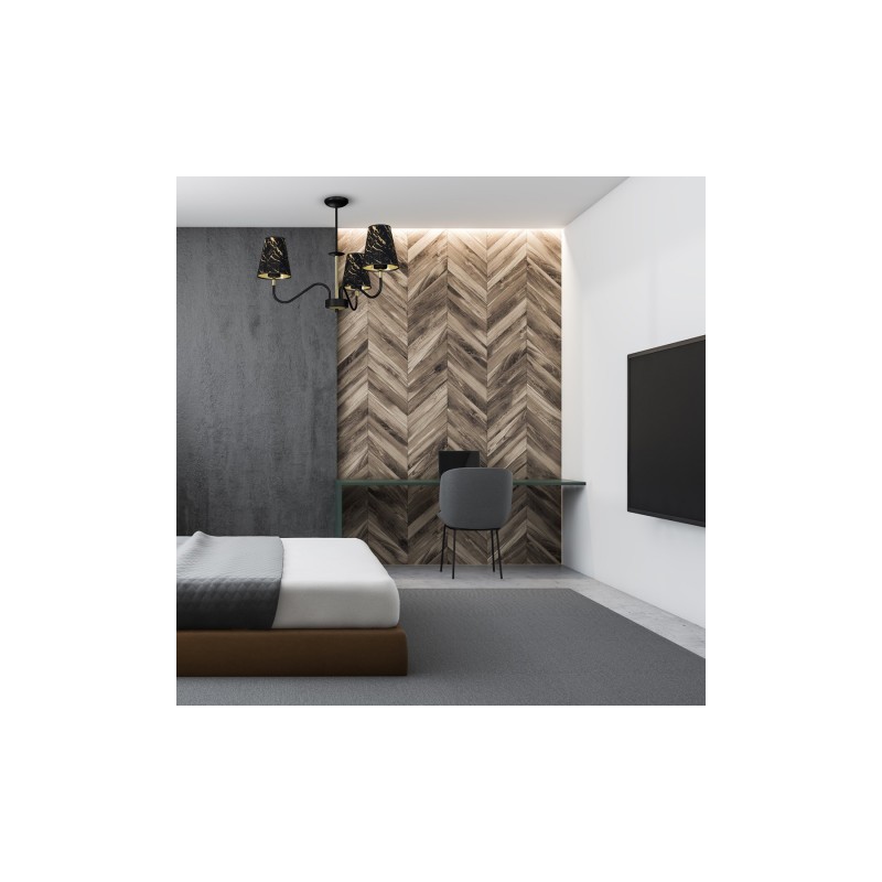 Lampa wisząca HERMES Black/Gold 3xE27