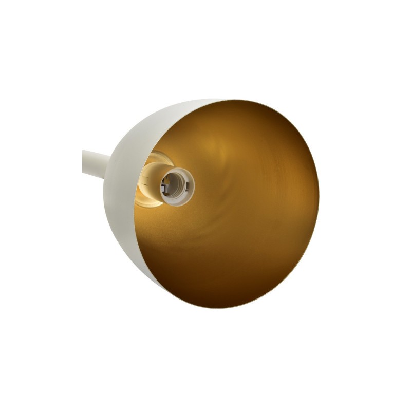 Lampa wisząca CLARK WHITE/GOLD 3xE27