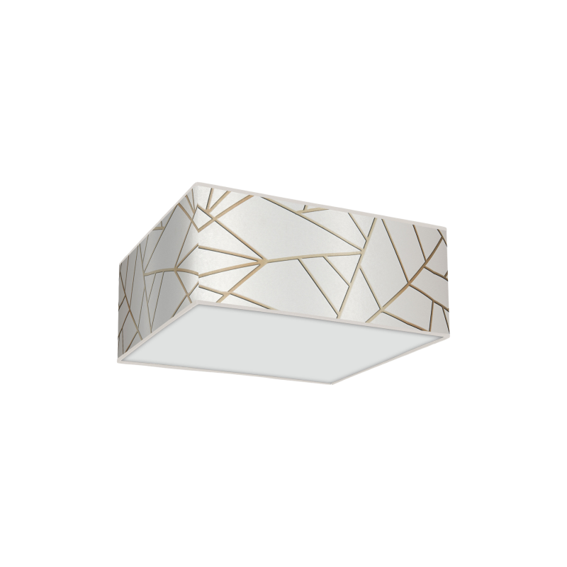 Lampa sufitowa ZIGGY WHITE White/Gold 3xE27