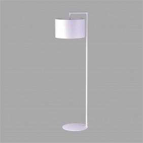 Biała podłogowa lampa K-4333 z serii SIMONE 1xE27