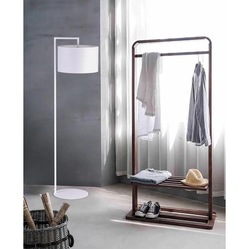 Biała podłogowa lampa K-4333 z serii SIMONE 1xE27