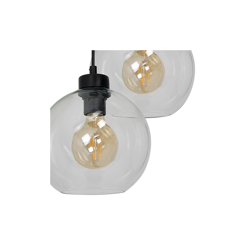 Lampa wisząca SOFIA CLEAR 3xE27