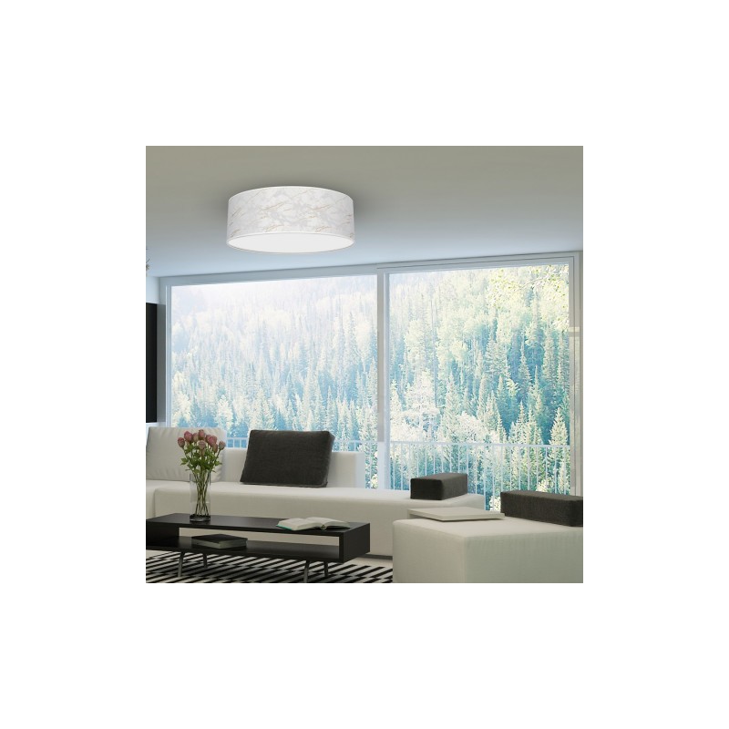 Lampa sufitowa SENSO White/Gold Ø600mm 3xE27