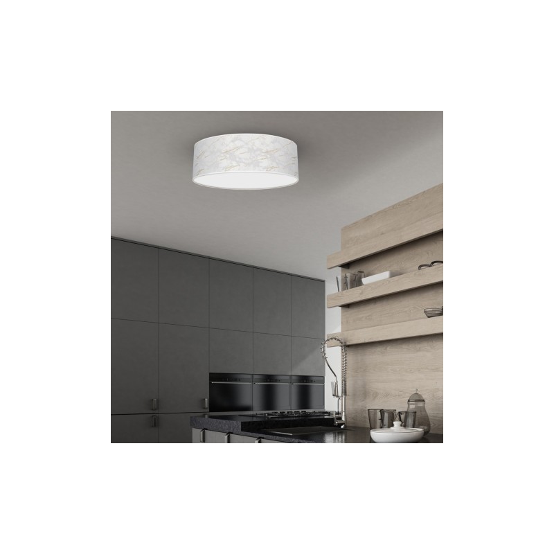 Lampa sufitowa SENSO White/Gold Ø600mm 3xE27