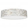 Lampa sufitowa ZIGGY WHITE White/Gold 3xE27