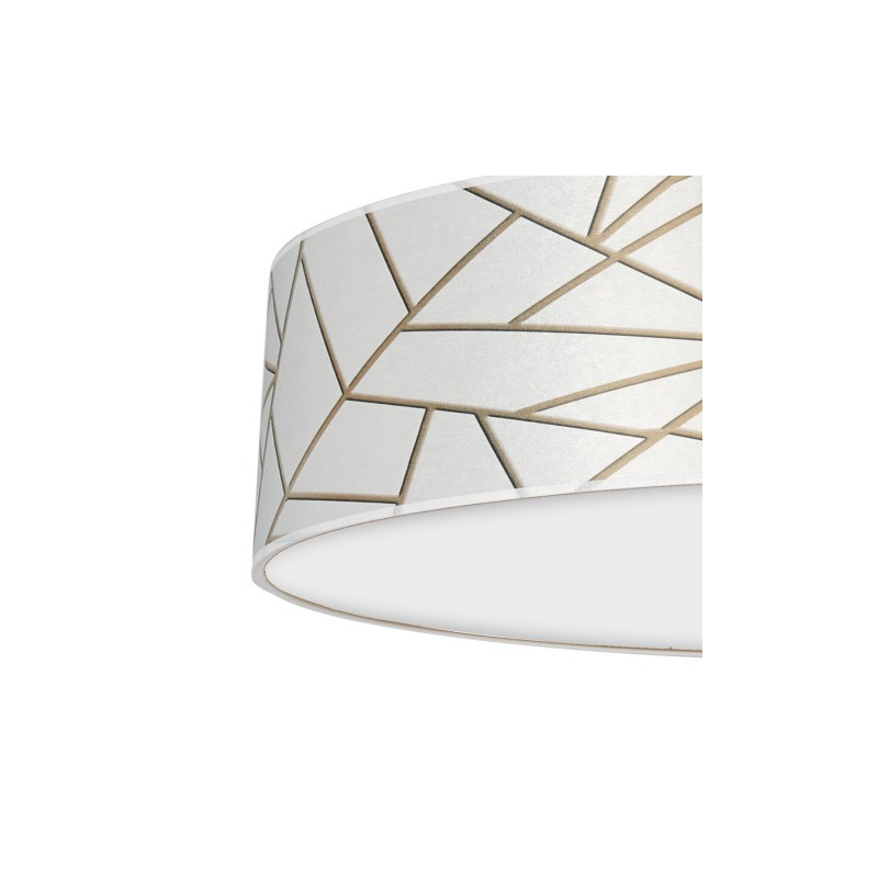 Lampa sufitowa ZIGGY WHITE White/Gold 3xE27