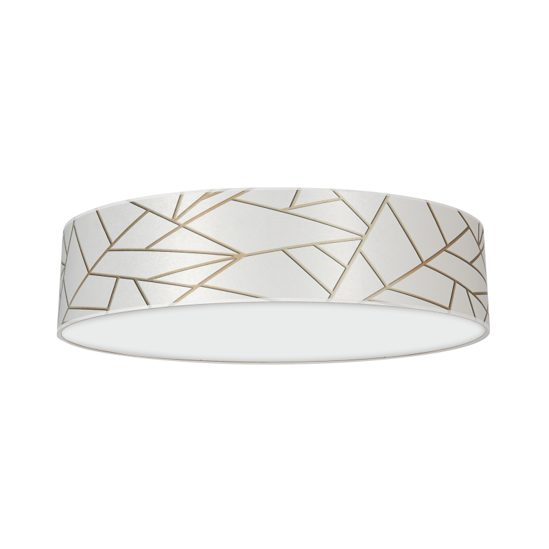 Lampa sufitowa ZIGGY WHITE White/Gold 3xE27