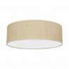 Lampa sufitowa MARSHALL WHITE / RATTAN 3xE27