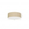 Lampa sufitowa MARSHALL WHITE / RATTAN 3xE27