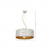 Lampa wisząca ZIGGY WHITE White/Gold 3xE27