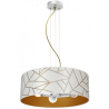 Lampa wisząca ZIGGY WHITE White/Gold 3xE27