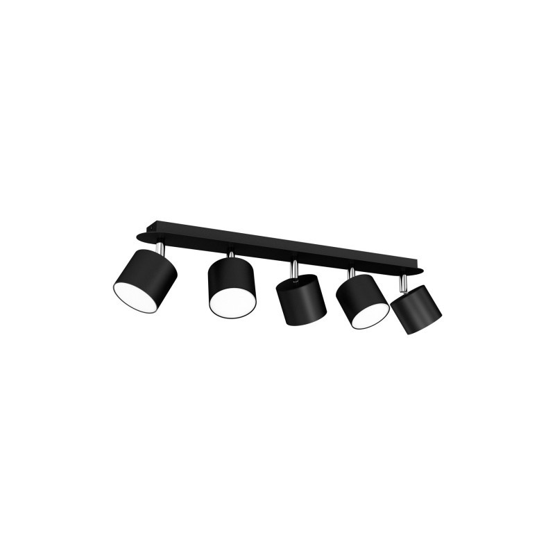 Lampa sufitowa DIXIE BLACK 5xGX53
