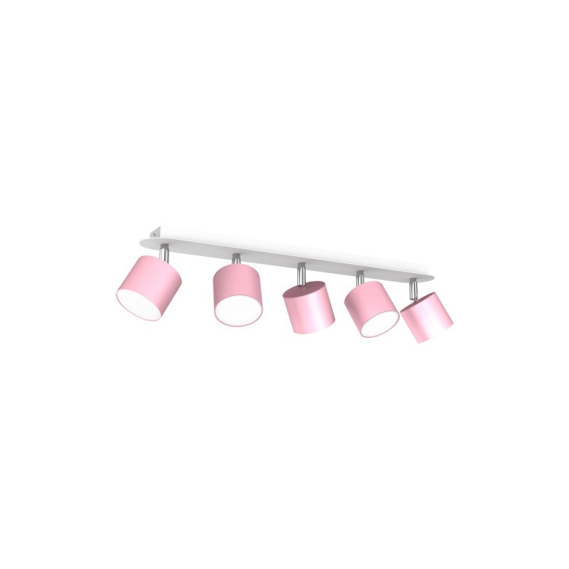 Lampa sufitowa DIXIE PINK 5xGX53