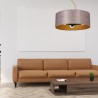 Lampa wisząca ZIGGY PINK Gold/Pink 3xE27