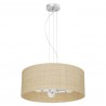 Lampa wisząca MARSHALL WHITE / RATTAN 3xE27