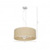 Lampa wisząca MARSHALL WHITE / RATTAN 3xE27