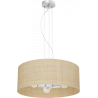 Lampa wisząca MARSHALL WHITE / RATTAN 3xE27