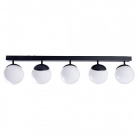 Lampa sufitowa SFERA BLACK 5xE14
