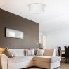 Lampa sufitowa ALBION BIEL / BAWEŁNA 3xE27