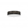 Lampa Sufitowa SATINO GOLD 3xE27 60cm