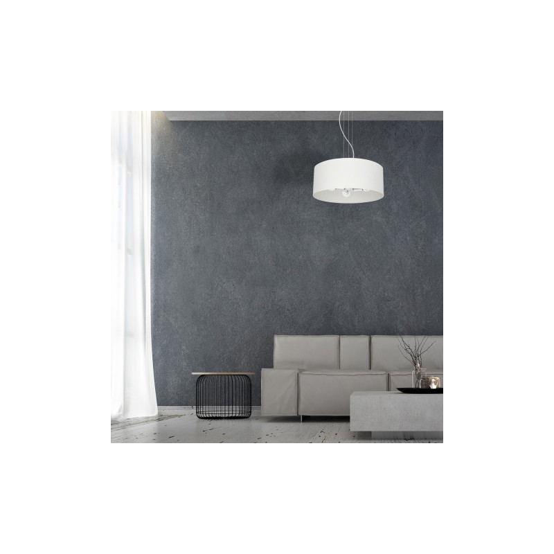 Lampa sufitowa ALBION BIEL / BAWEŁNA 3xE27