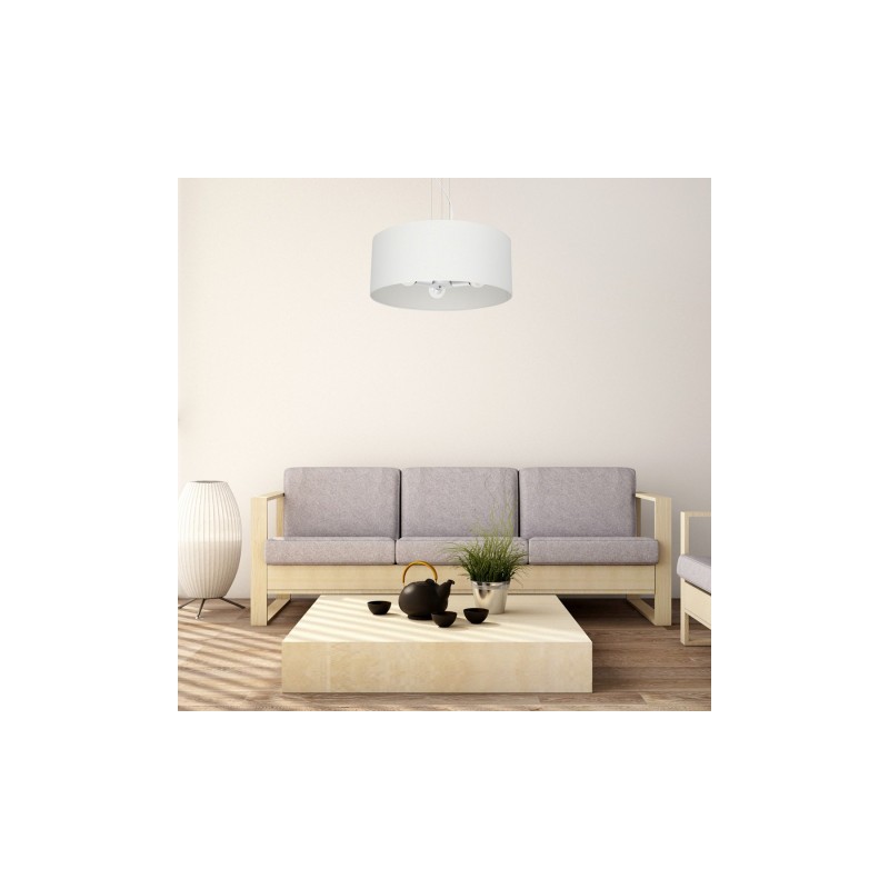 Lampa sufitowa ALBION BIEL / BAWEŁNA 3xE27