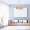 Lampa wisząca CORK White/Cork 3xE27