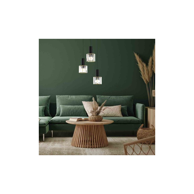 Lampa wisząca CRISTAL 3xE27