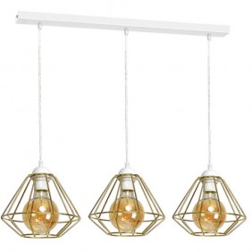 Lampa wisząca LUPO WHITE/GOLD 3xE27