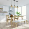 Lampa wisząca LUPO BLACK/GOLD 3xE27