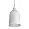 Biała sufitowa lampa wisząca FABIO M
