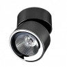 Kinkiet sufitowy LED 10W czarny SCORPIO - 3000K