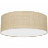 Lampa sufitowa MARSHALL WHITE / RATTAN 3xE27