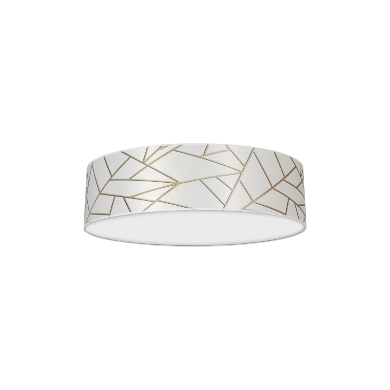 Lampa sufitowa ZIGGY WHITE White/Gold 3xE27