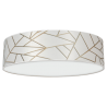 Lampa sufitowa ZIGGY WHITE White/Gold 3xE27