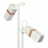 Lampa podłogowa VIDAR WHITE 2xGU10