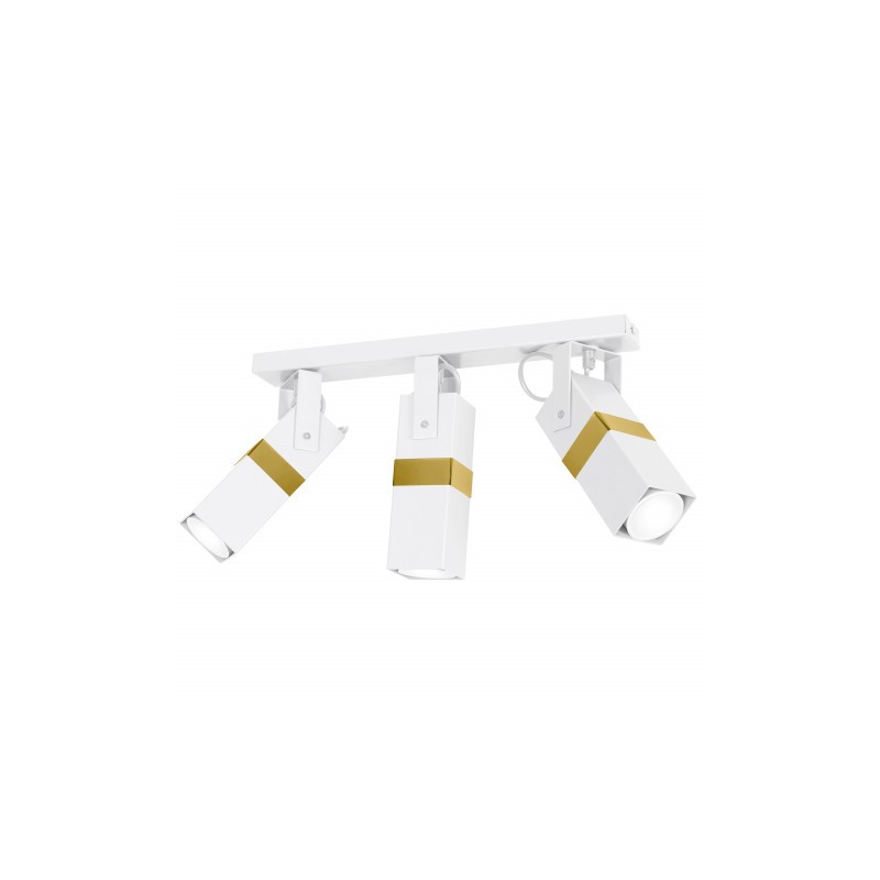 Lampa sufitowa VIDAR WHITE/GOLD 3xGU10