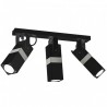 Lampa sufitowa VIDAR BLACK/CHROME 3xGU10