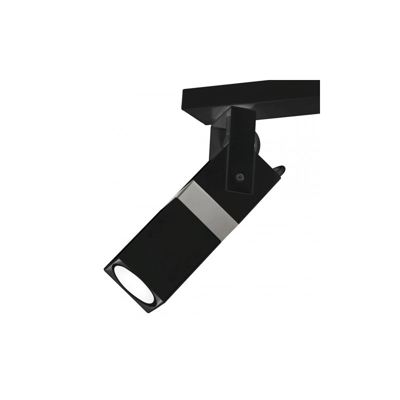 Lampa sufitowa VIDAR BLACK/CHROME 3xGU10