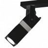 Lampa sufitowa VIDAR BLACK/CHROME 3xGU10