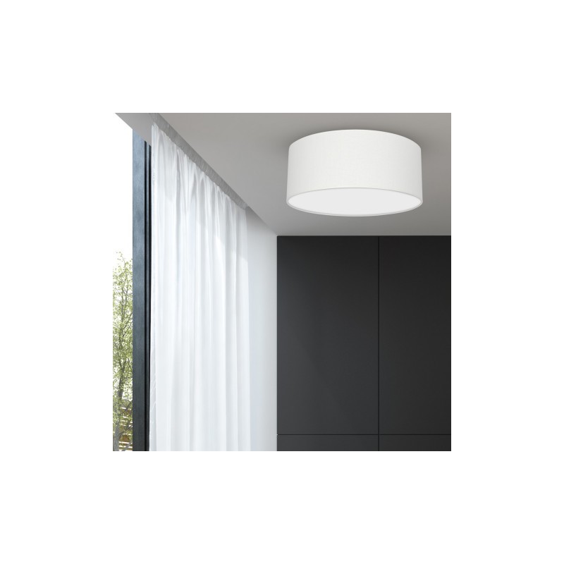 Lampa sufitowa ALBION BIEL / BAWEŁNA 3xE27