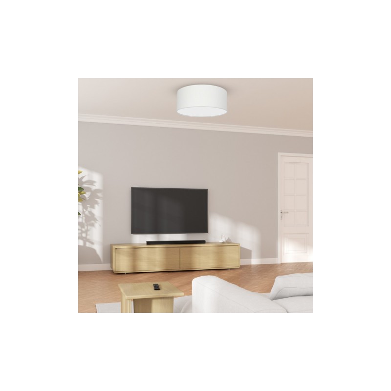 Lampa sufitowa ALBION BIEL / BAWEŁNA 3xE27