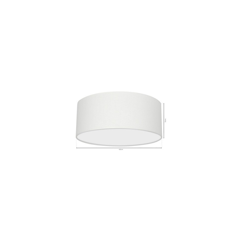 Lampa sufitowa ALBION BIEL / BAWEŁNA 3xE27