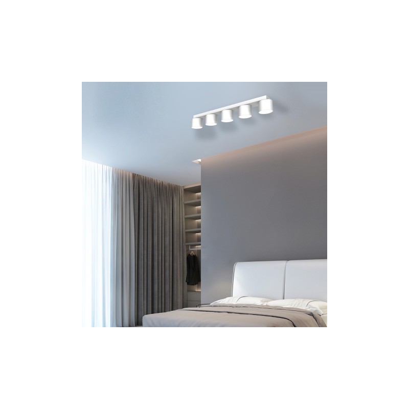 Lampa sufitowa DIXIE White  5xGX53