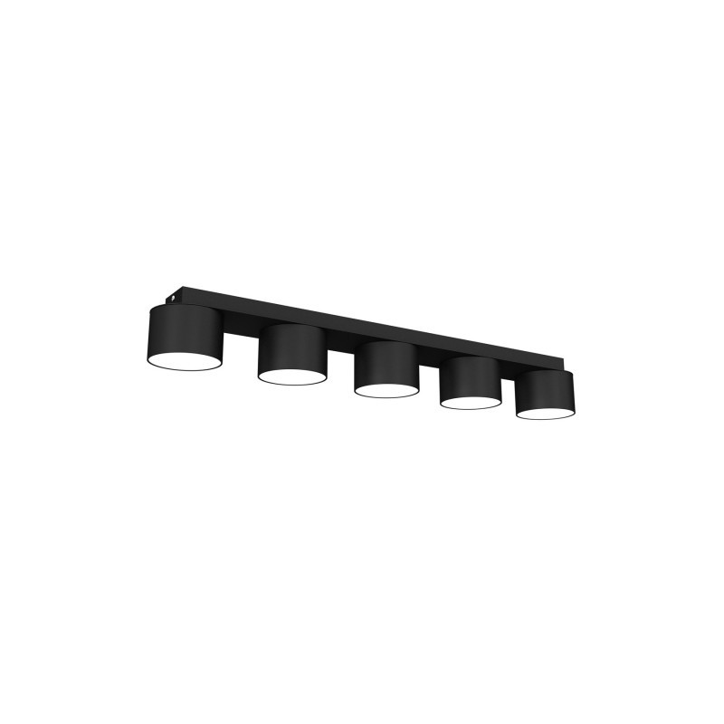 Lampa sufitowa DIXIE Black  5xGX53