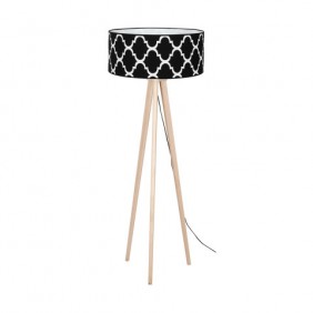 LAMPA STOJĄCA PIERRE BLACK 1xE27